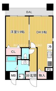 リヴェール楠根の間取り画像