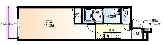 フジパレス横堤II番館の間取り画像