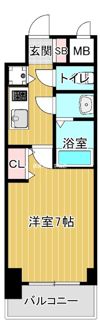 S-RESIDENCE都島の間取り画像