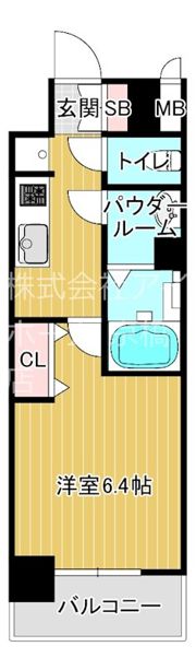 レオンコンフォート京橋の間取り画像