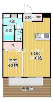 PARC深江南の間取り画像