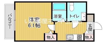 ジュネス東住吉の間取り画像