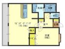 サンフラッツ東平の間取り画像