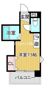 ダゼアマンションの間取り画像