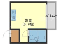 キャピタル今里の間取り画像