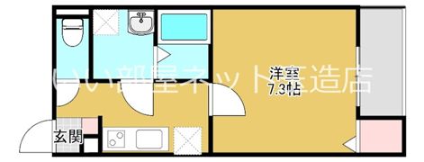 ディアコート巽南の間取り画像