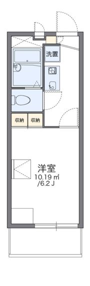 レオパレスたつみの間取り画像