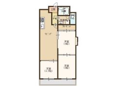 ハイツヒルトンパートIIIの間取り画像