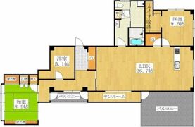 晴明丘マンションの間取り画像