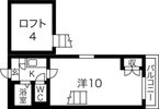 ハイツ五條の間取り画像