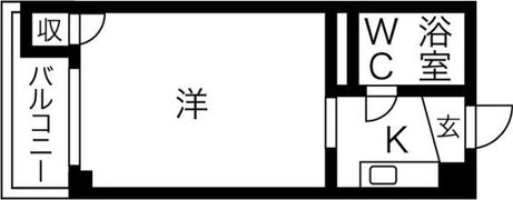 ロジーパレス平野の間取り画像