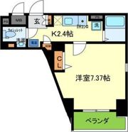 エイチ・ツー・オー東住吉I番館の間取り画像