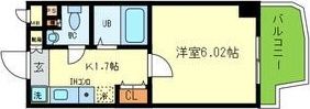 エイチ・ツー・オー東住吉II番館の間取り画像