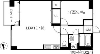 ウィンズコート高井田の間取り画像