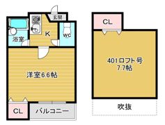 ペルソナIの間取り画像