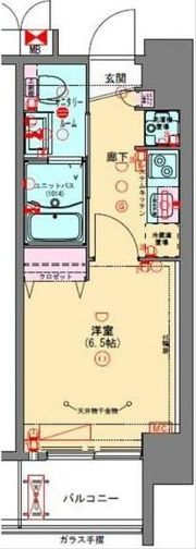 プレサンスNEO長堂アウローラの間取り画像