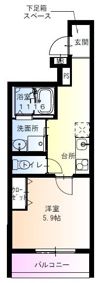 フジパレス城北公園通V番館の間取り画像