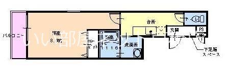 フジパレス鶴見II番館の間取り画像