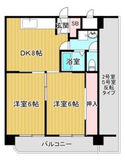 ICマンションの間取り画像