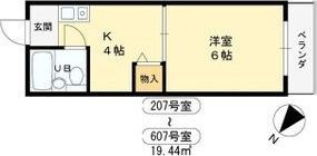 ラパンジール市岡元町の間取り画像