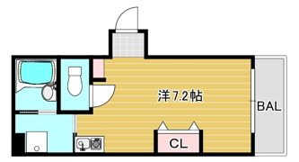 ラグジェリア天満橋の間取り画像