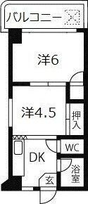 バンシャトーの間取り画像