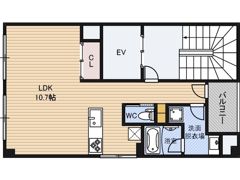 サンシステム北新地ビルの間取り画像