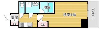 ファーストフィオーレ東梅田の間取り画像