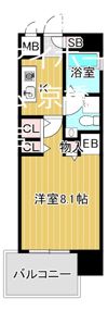 グラマシー京橋の間取り画像