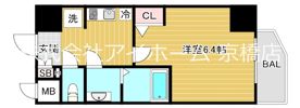 エスリード京橋WESTの間取り画像