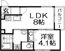 LA REGENCIA花園の間取り画像