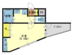 BL2緑橋駅前の間取り画像