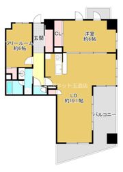 セレッソコート上本町EASTの間取り画像