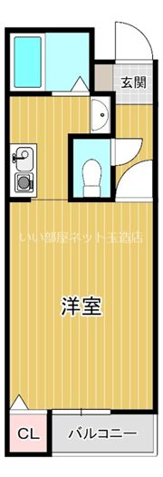 サンリーベII番館の間取り画像