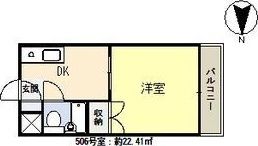 ヴィラ日建の間取り画像
