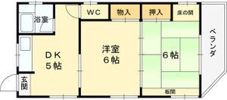 小西マンションの間取り画像