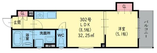 ラモーナ大今里の間取り画像