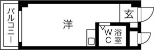 リリーフ明日香新石切の間取り画像