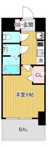 SHOKEN Residence大阪都島の間取り画像