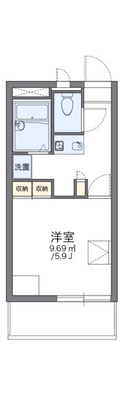 レオパレスリソナの間取り画像