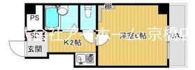 リバティ都島の間取り画像