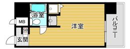 朝日プラザ都島北通タウンルームの間取り画像