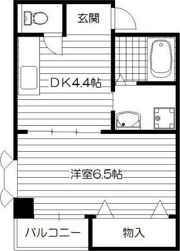 アッシュ ドゥ エスペランスの間取り画像