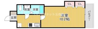 Luxe布施北IIの間取り画像