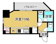 アクティコートクリスタル京橋の間取り画像