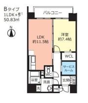 フォンセ ブランの間取り画像