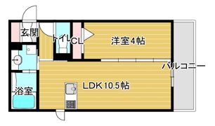 サクラーレ銀橋の間取り画像