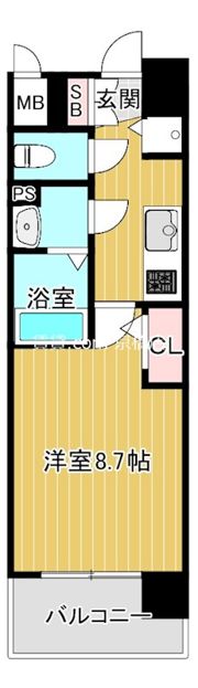 サムティ都島Northの間取り画像