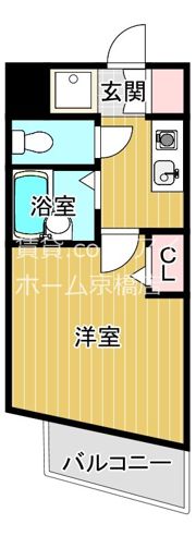 シャトー京橋の間取り画像