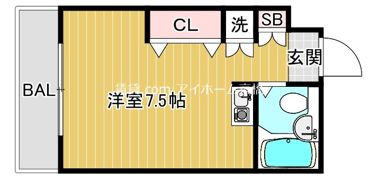 フォーラム都島内代駅前の間取り画像